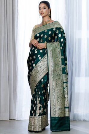 Floral Print Pastel Soft Saree